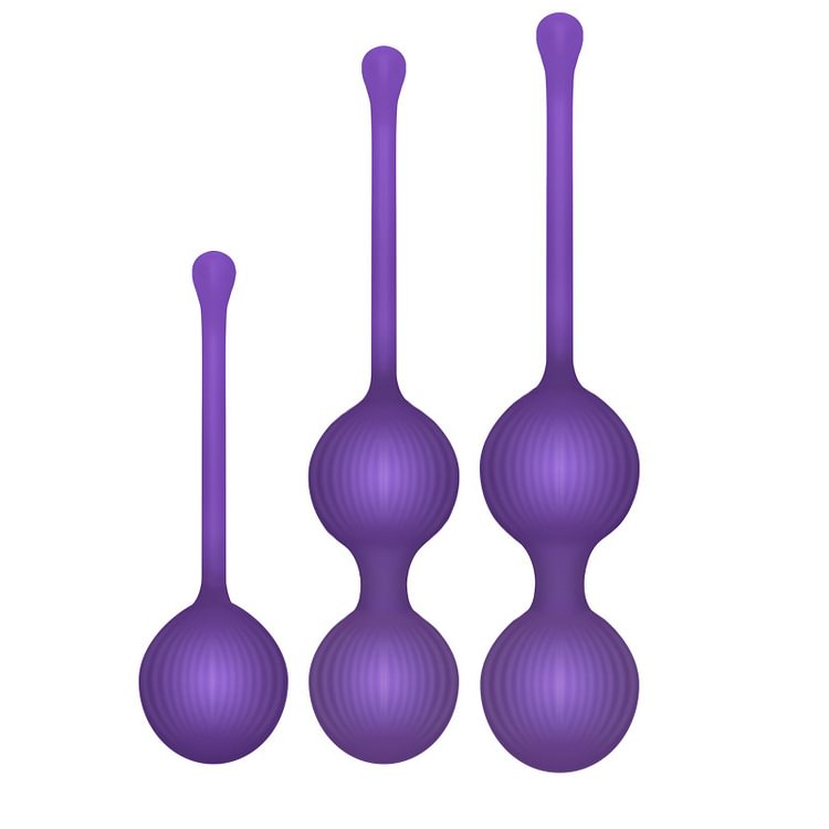 Silicone Strip Steel Ball For Female Vaginal Exercise Sex Toy
