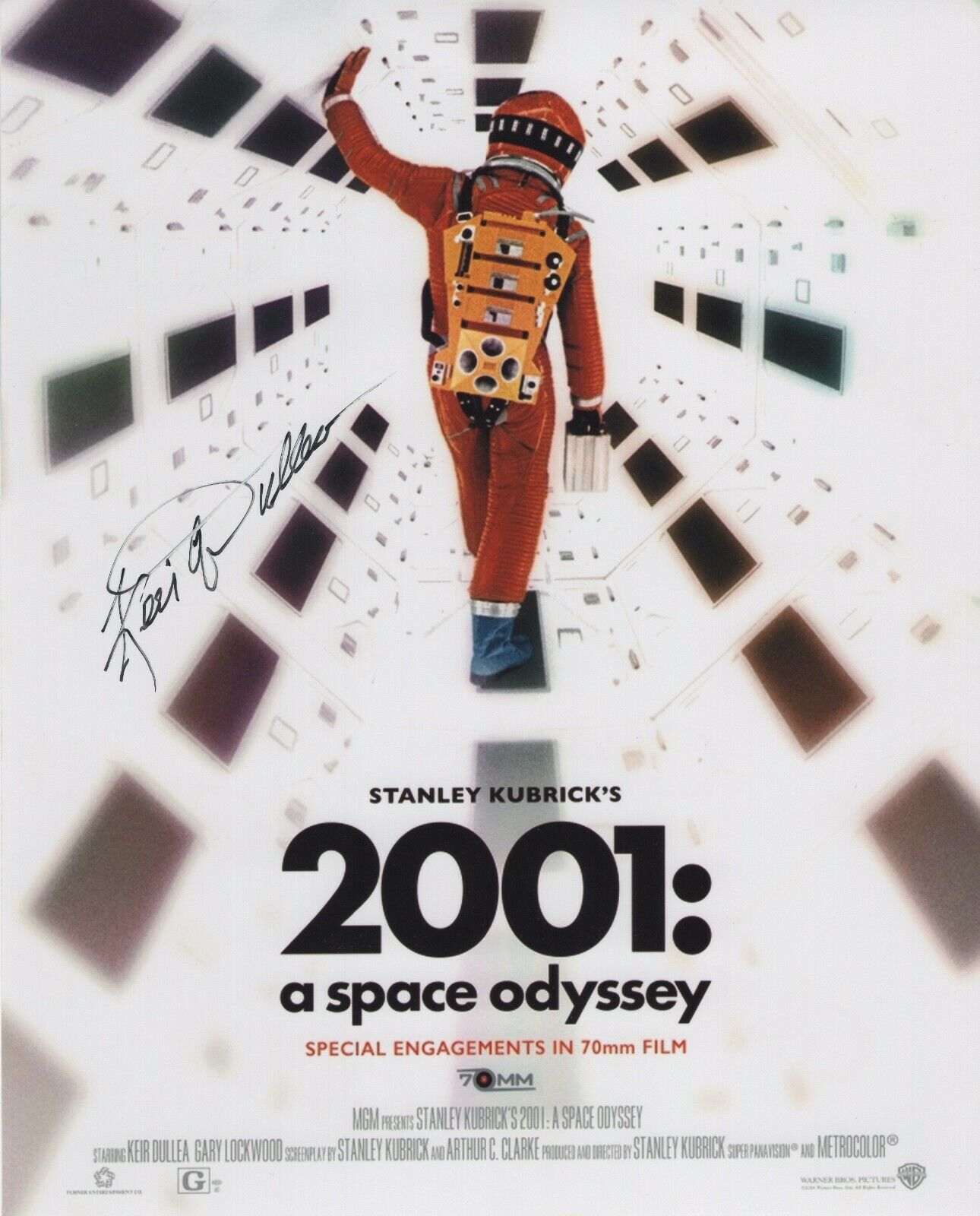 KEIR DULLEA SIGNED AUTOGRAPH 2001 A SPACE ODYSSEY 8x10 Photo Poster painting 2001 MOVIE