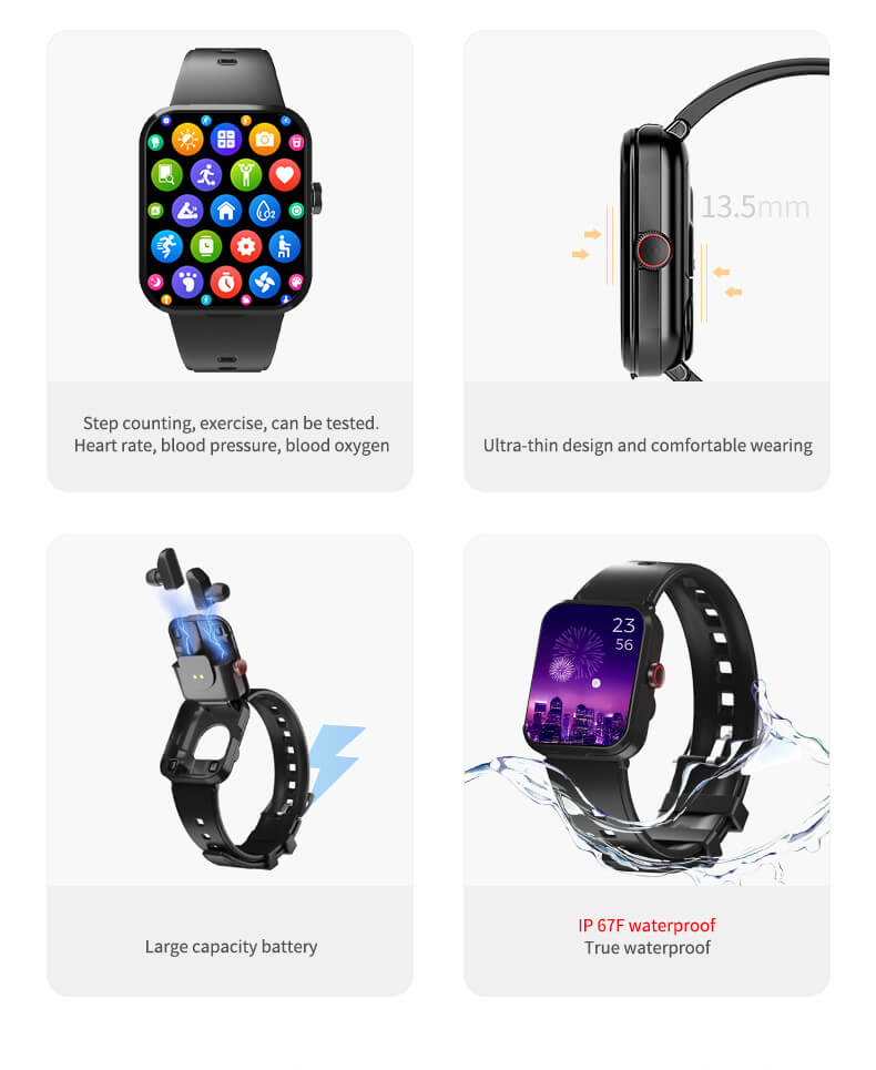 Findtime Smartwatch Buds 8