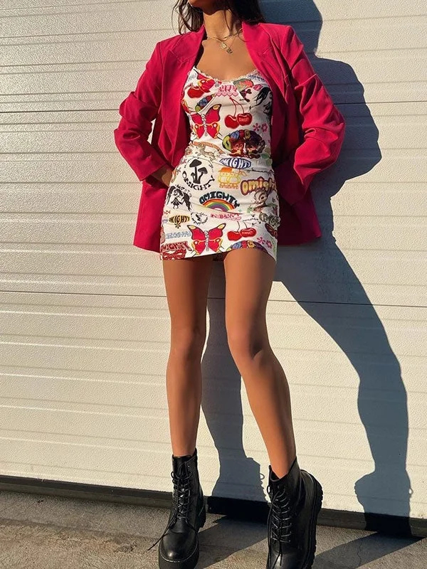 Printing dress