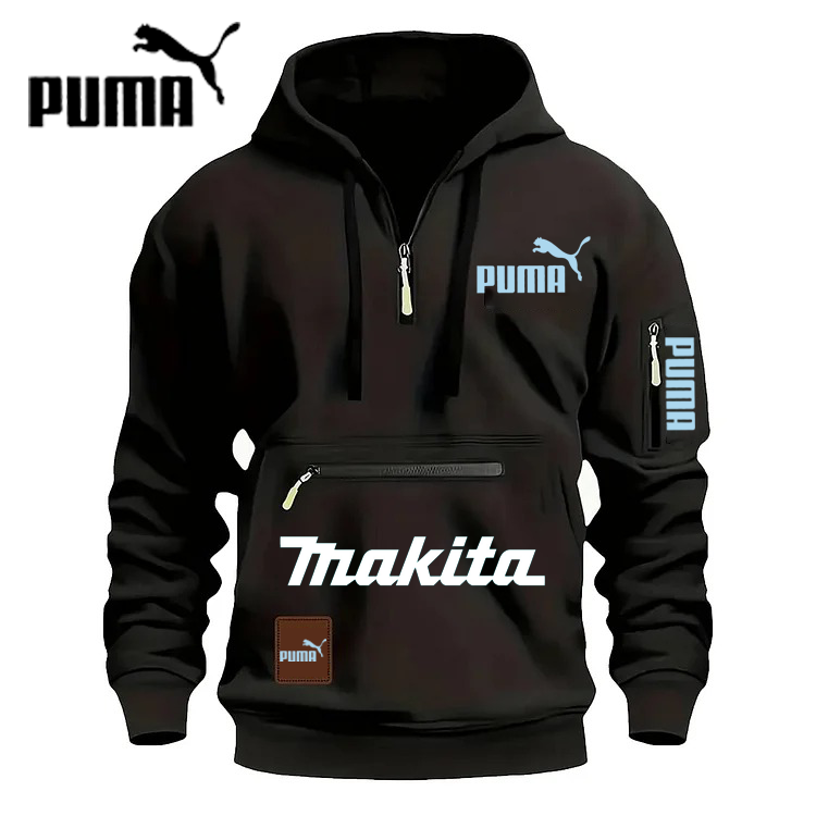 Pracovní mikina pro práci venku od značek MAKITA® a Puma