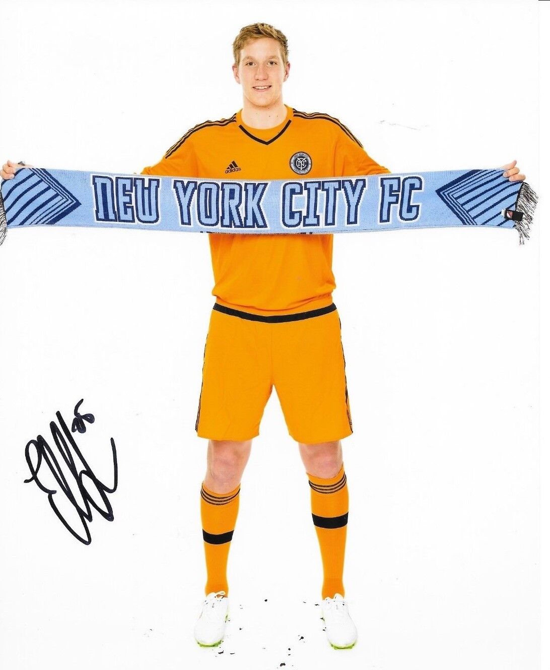 Eirik Johansen signed New York City FC 8x10 Photo Poster painting autographed NYCFC MLS Soccer