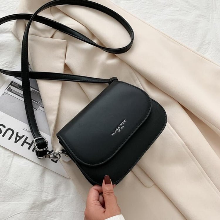 SWDF New Fashion Trend Crossbody Bags for Women Solid Flap Shoulder Bag Designer Handbags and Purses Small Women Messenger Bags