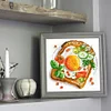 Fruit Toast-11CT Stamped Cross Stitch 30*30cm(Brand)