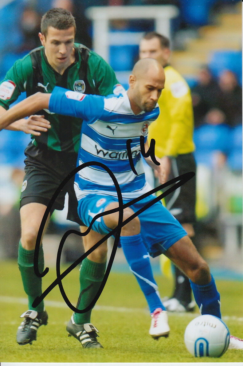 READING HAND SIGNED JIMMY KEBE 6X4 Photo Poster painting 2.