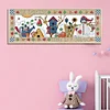 4 Seasons-14CT Stamped Cross Stitch Kit(22x54cm)
