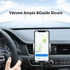 Gioiacombo&trade; Clip Magica Caricabatterie Per Auto Wireless Ultra Veloce A Infrarossi