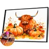 Diamond Painting -DIY Round Drill Cattle Pumpkin(60x50cm)