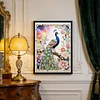 Diamond Painting-DIY Special Shaped Drill Pearl Painting Peacock(30x40cm)