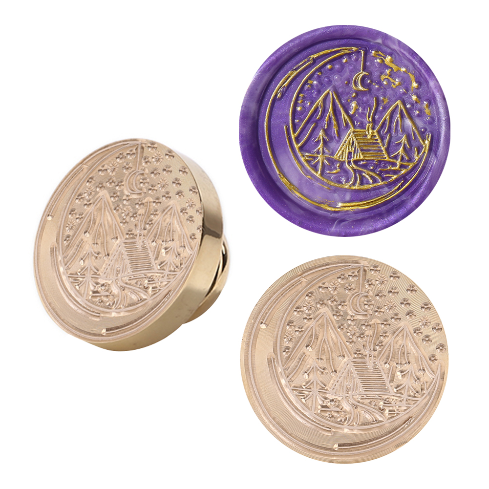 

30mm Moon Sealing Wax Stamp Head - Wax Seal Stamp, 501 Original