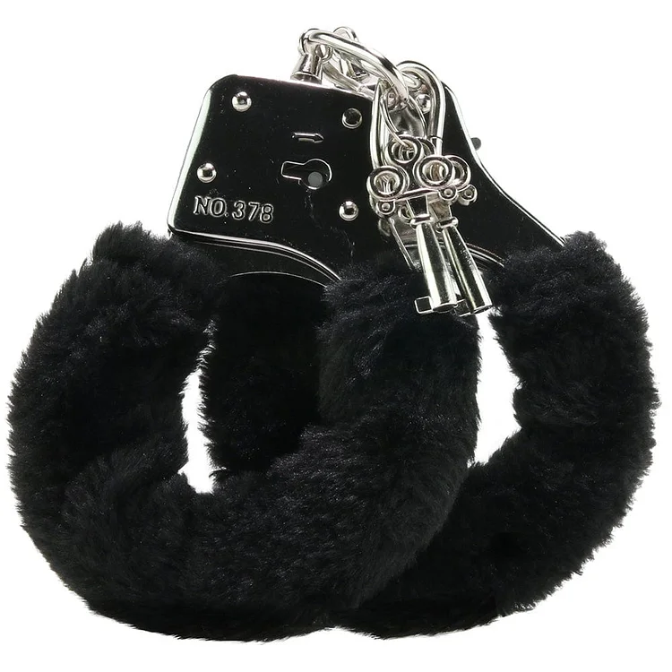 Pornhint Black Furry Hand Cuffs