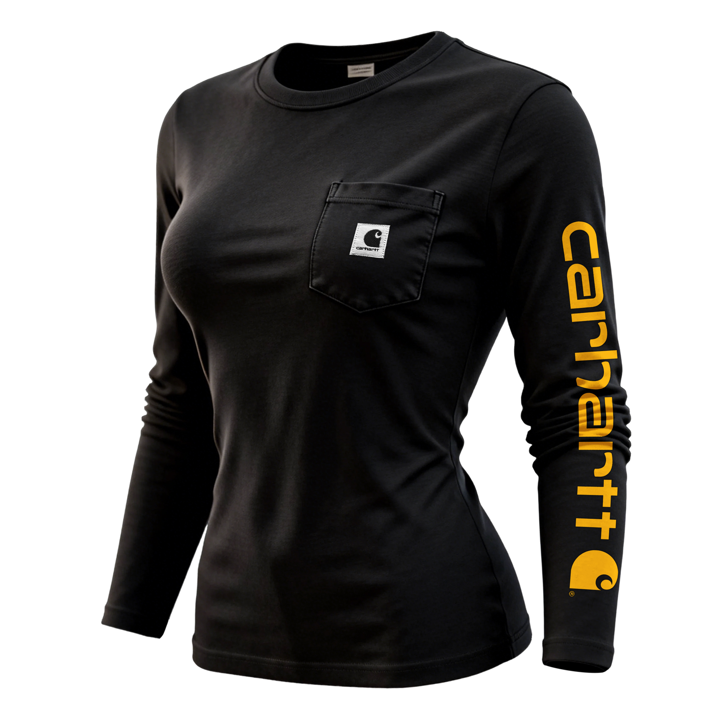 Women's Basic Everyday Round Neck Long-sleeved T-shirt