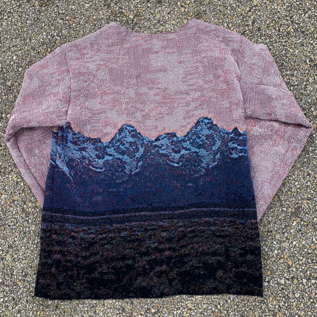 Casual personality round neck long sleeve sweatshirt