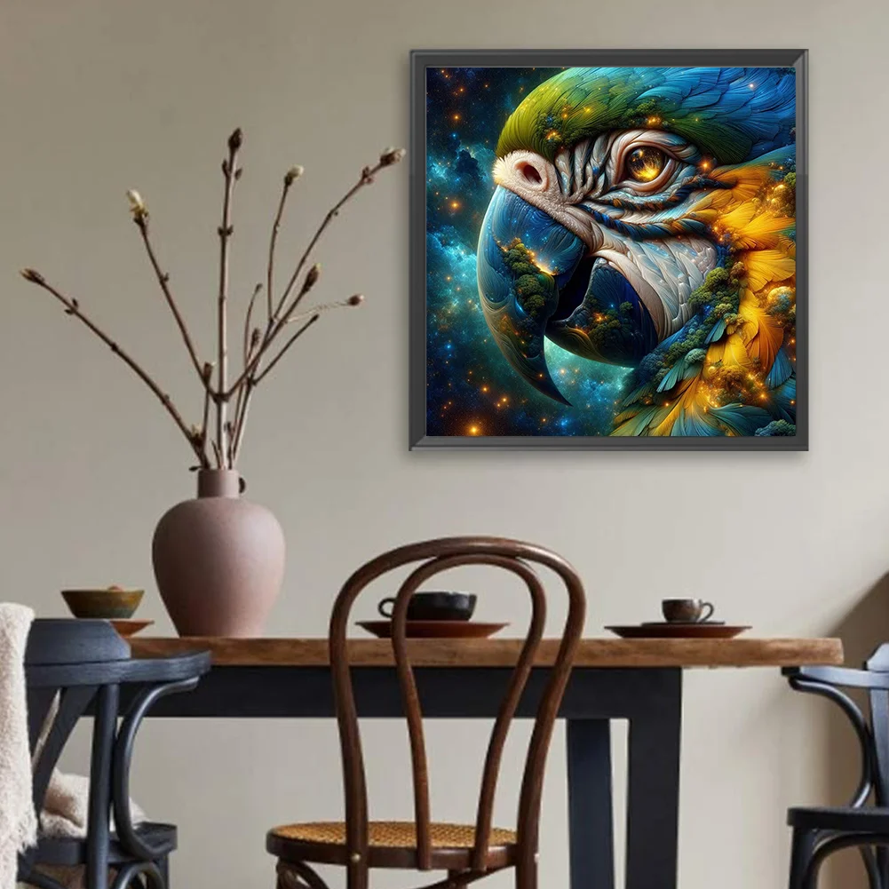 Diamond Painting - Full Square Drill - Parrot(Canvas|45*45cm)
