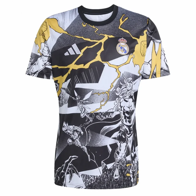 【S~4XL】Real Madrid 25/26 Marvel Commemorative Jersey