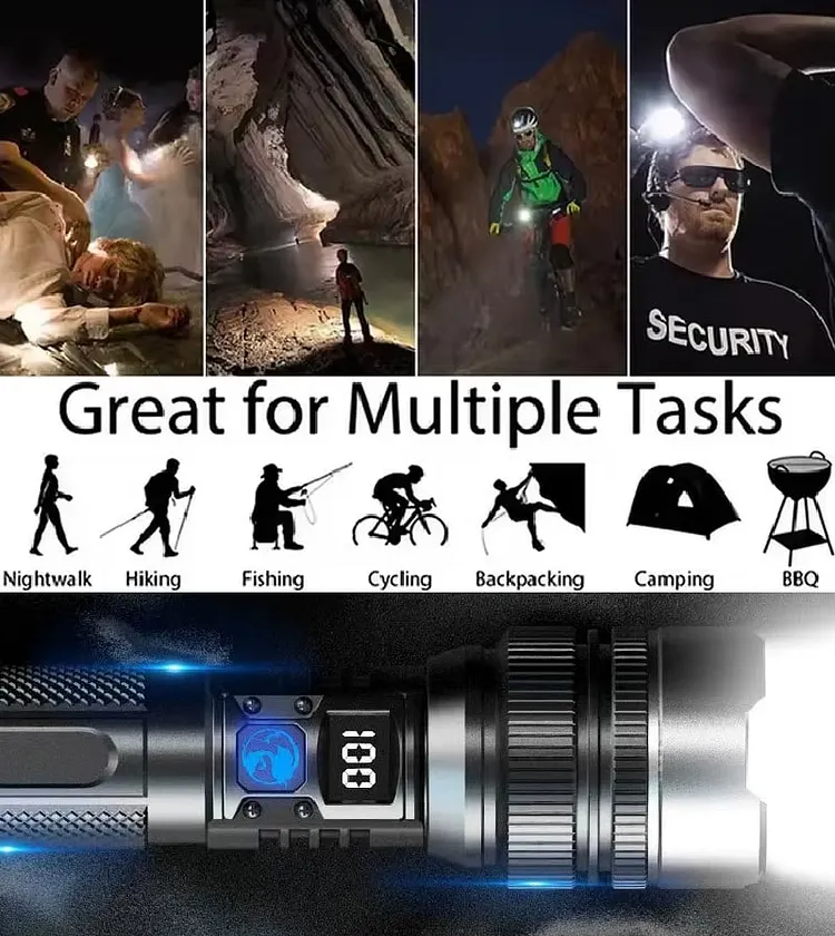 🔥Last Day 49% Off - 2025 New Upgraded Ultimate Survival Flashlight 