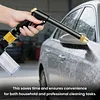 High Pressure Water Gun Cleaning Car Wash Garden Watering Hose Nozzle foam Thread Quick Connector No