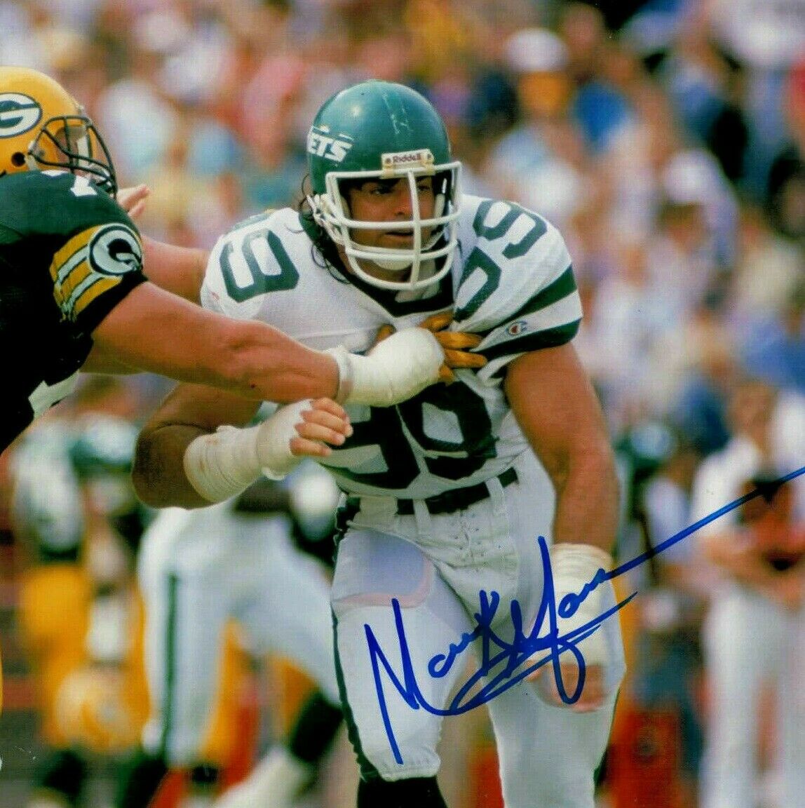 Mark Gastineau Autographed Signed 8x10 Photo Poster painting ( Jets ) REPRINT