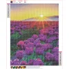 Purple flower sea | Full Round Diamond Painting Kits