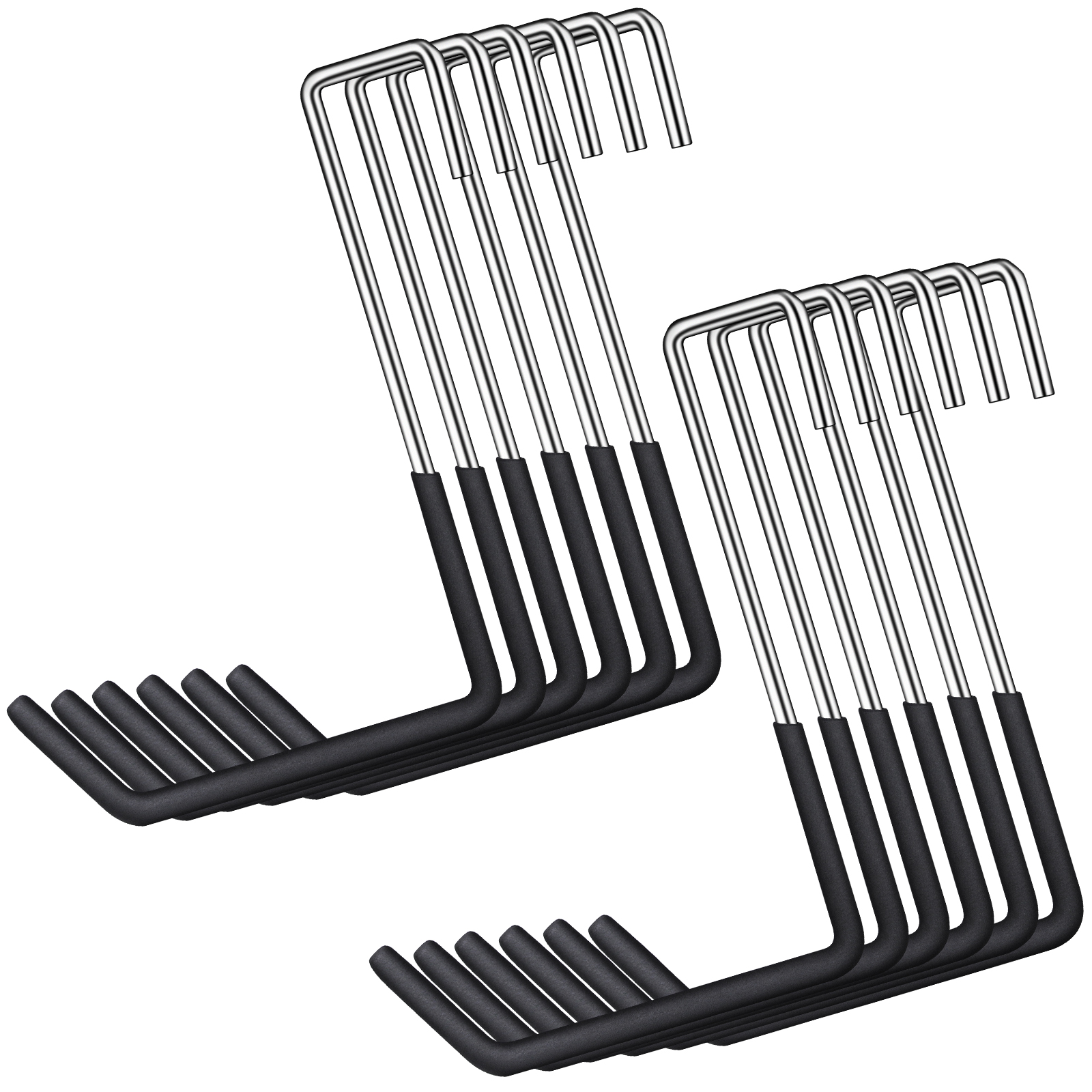 

Heavy Duty Rafter Hook Large S Hooks Ladder Bike Hangers Garage Storage Org, 501 Original