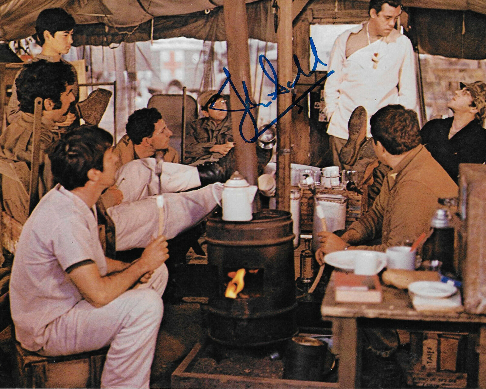 John Schuck M*A*S*H Original Autographed 8X10 Photo Poster painting #3