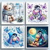 (Multi Style)Winter Window Bear-Full Embroidery 3 Strands 11CT Counted Cross Stitch-40*40CM