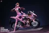 Motorcycle Mari Illustrious Makinami with LED - (EVA) Neon Genesis EVAngelion Statue - SX Studio