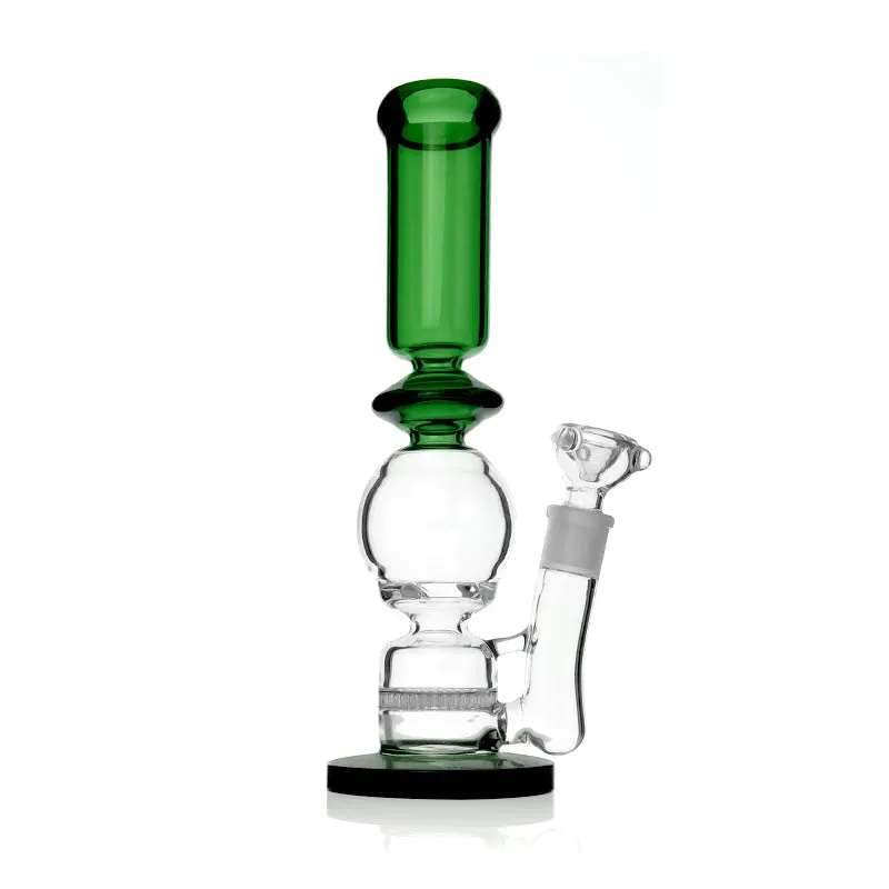 12" Honeycomb Filtration Hookah Glass Smoking Water Pipes