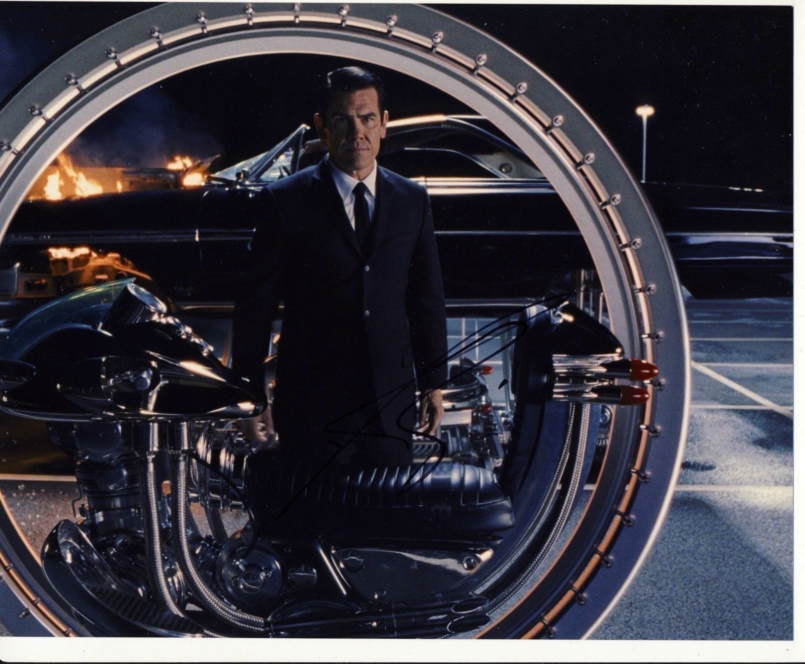 Josh Brolin Autograph MEN IN BLACK 3 Signed 8x10 Photo Poster painting AFTAL [4485]