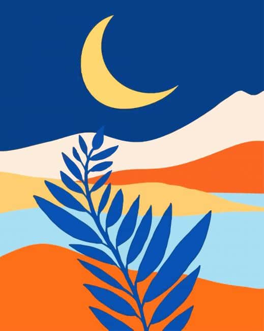 

Illustration Landscape – Paint By Numbers - 40*50CM, 501 Original