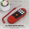 Remote Protective Cover for VIZIO XRT281/XRT181 Appliance Accessories Silicone Protective Case with Lanyard Shockproof and Waterproof Anti-Slip