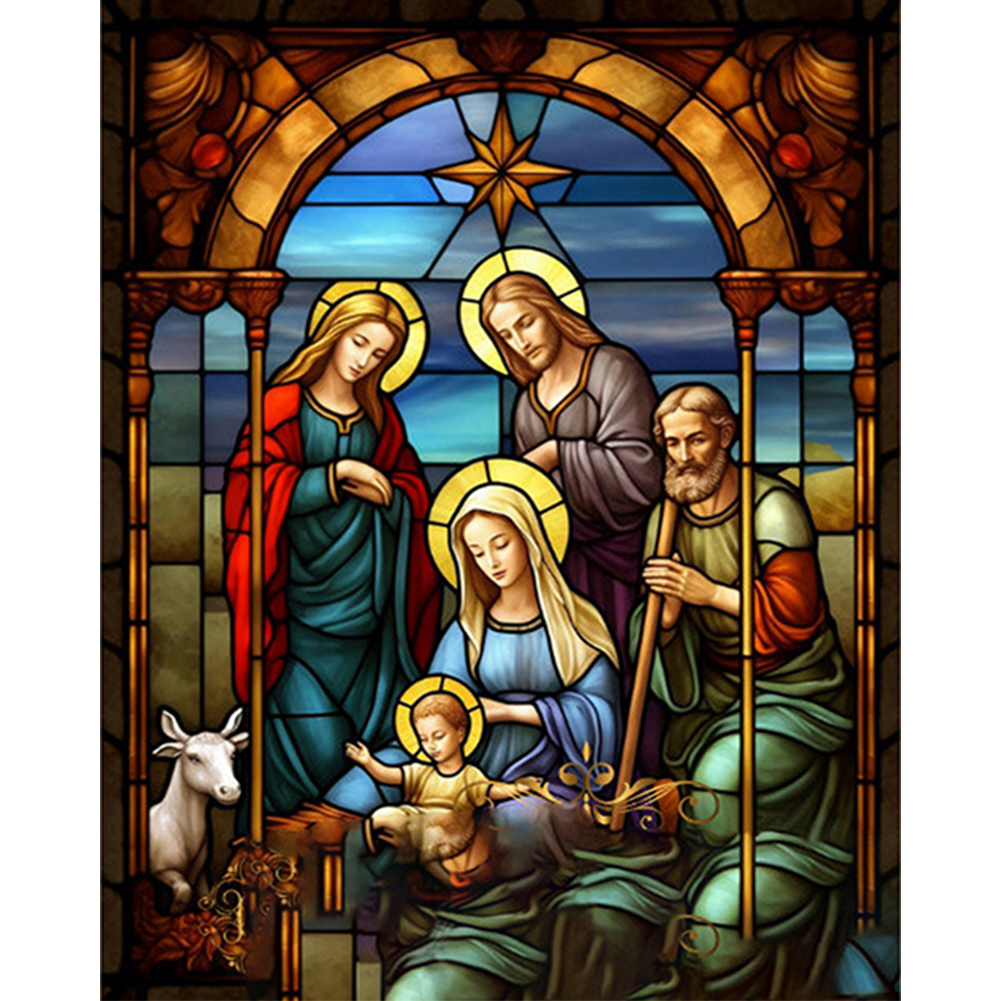 Birth Of Jesus 50 40CM Painting By Numbers   E359d22ec173a23f2c0cebacd3bbcdf5 