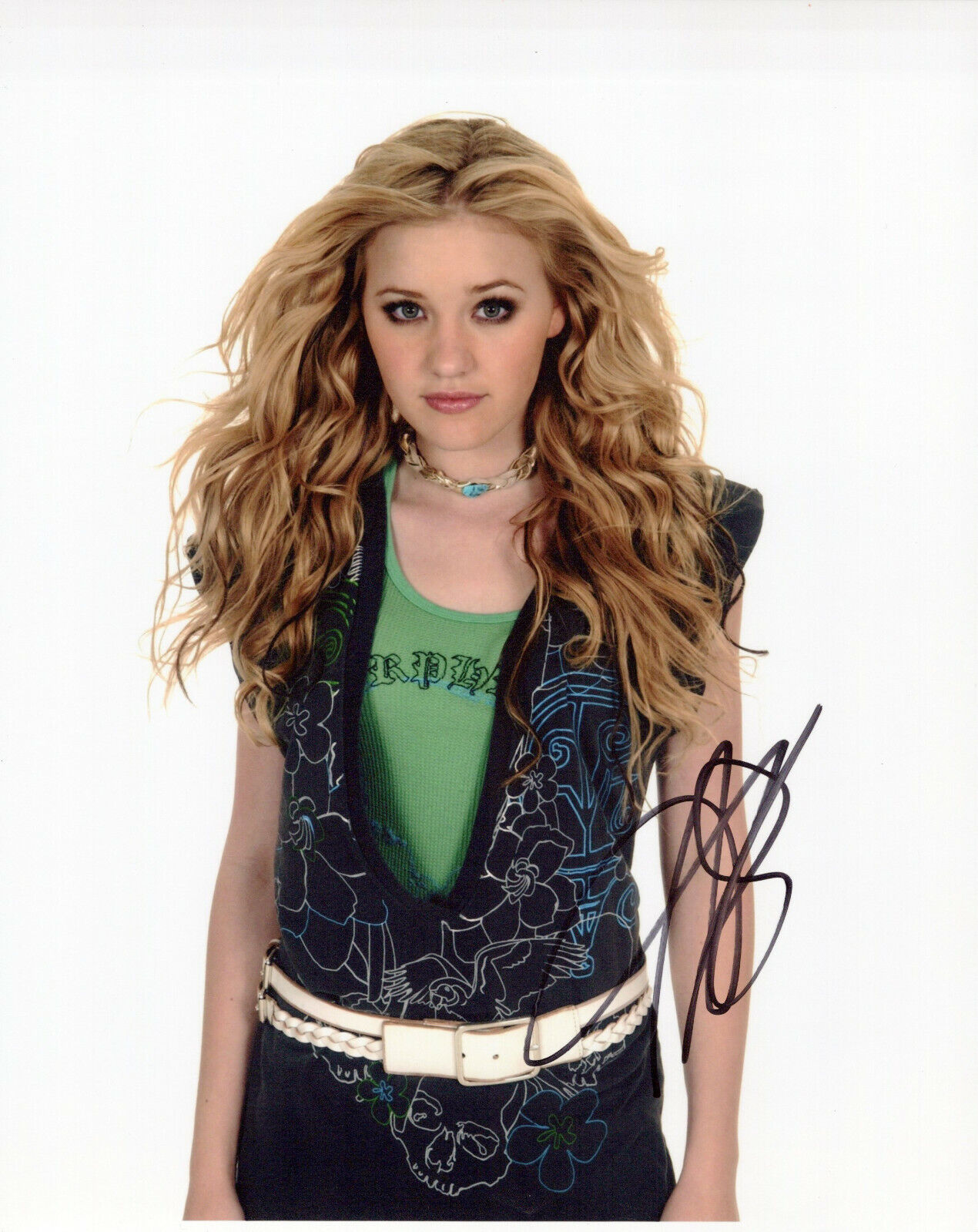 AJ Michalka glamour shot autographed Photo Poster painting signed 8x10 #5