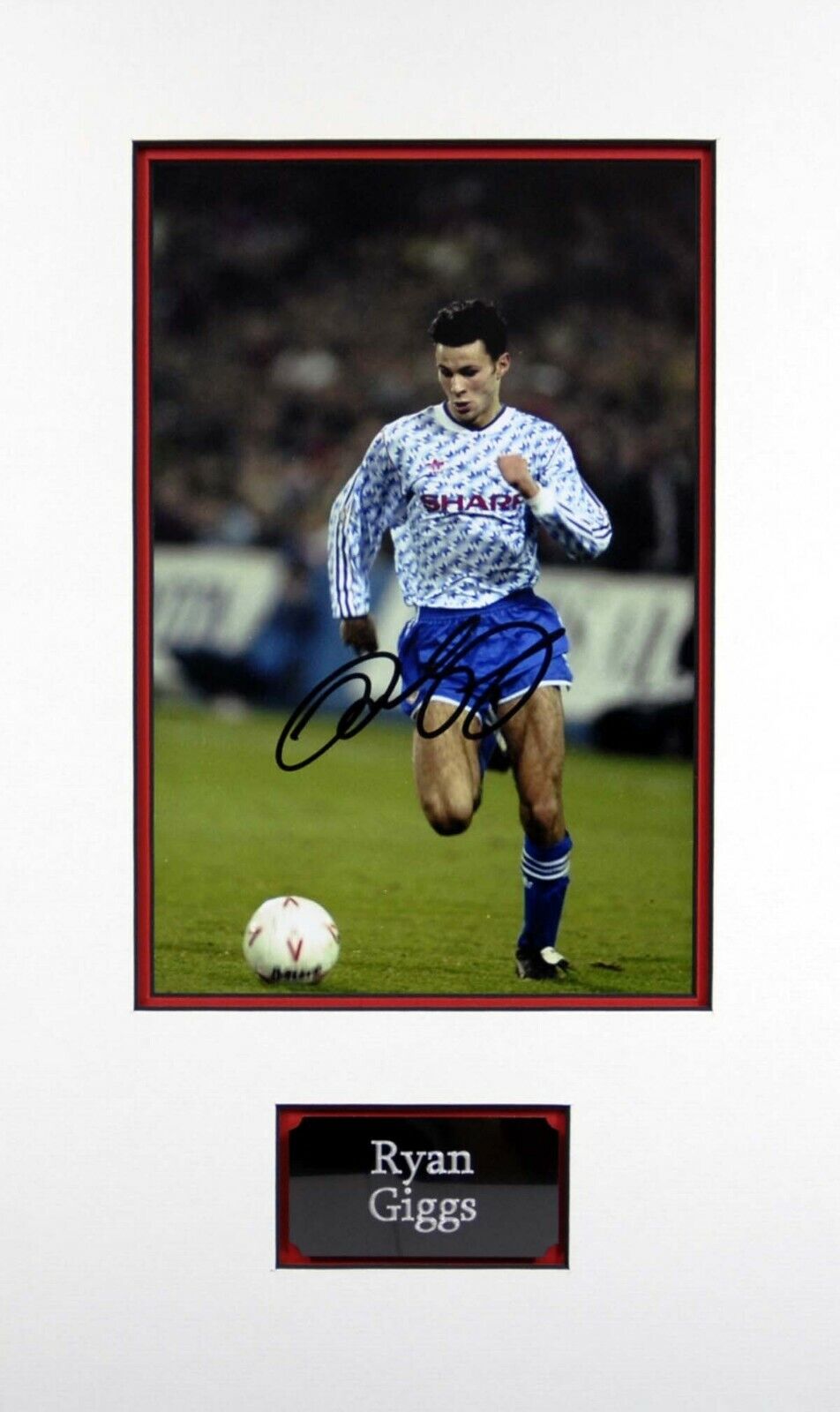 Ryan GIGGS Signed & Mounted Photo Poster painting 2 AFTAL COA Manchester United Man Utd Giggsy