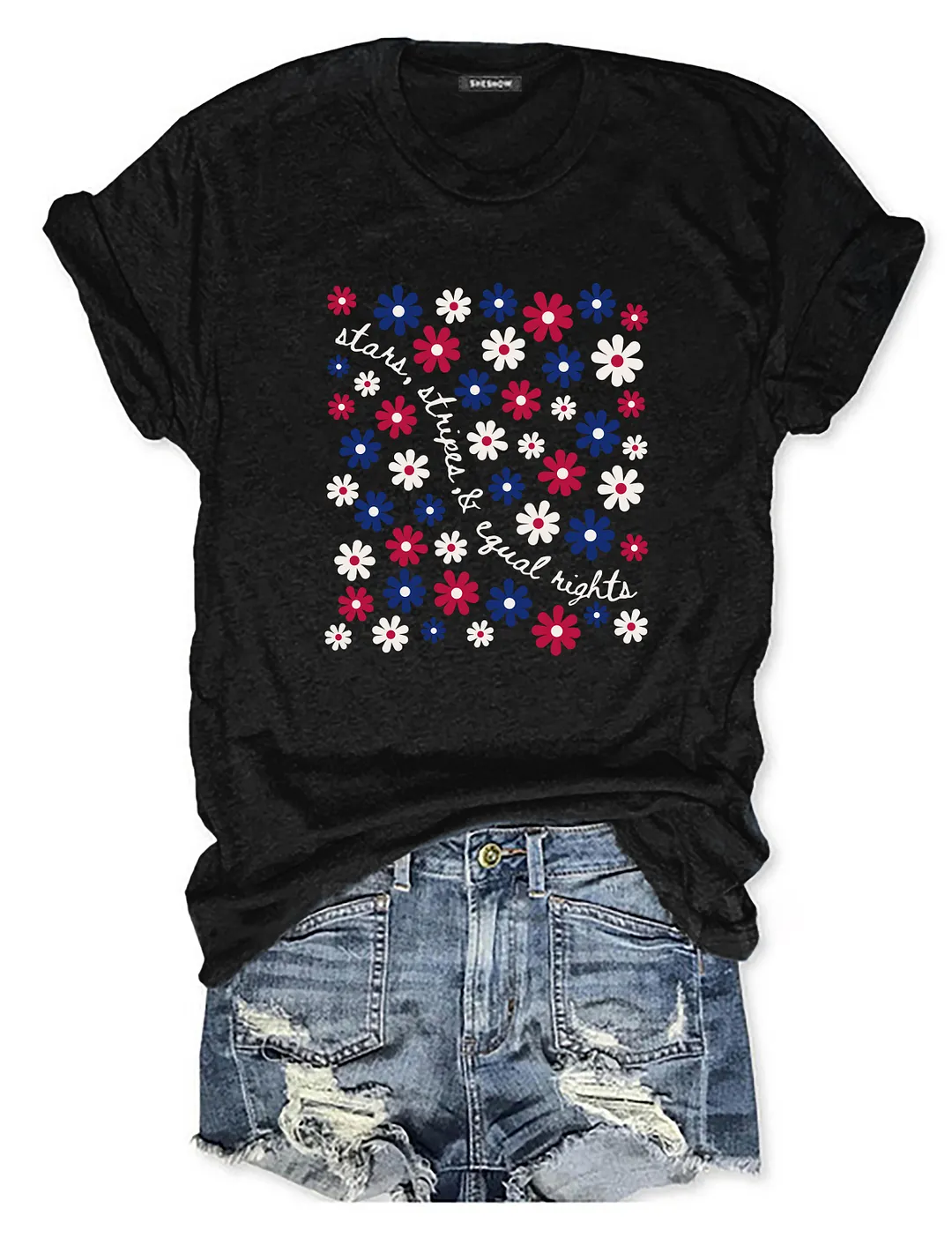 Stars Stripes & Equal Rights T-shirt