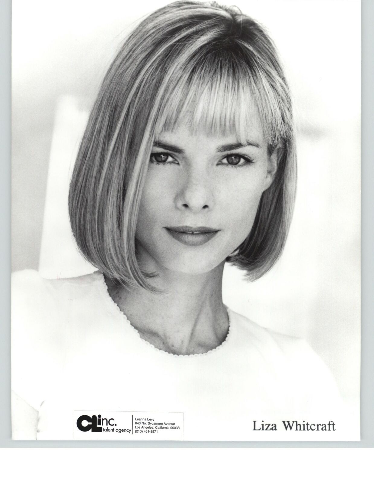 Liza Whitcraft - 8x10 Headshot Photo Poster painting - Swing Blade