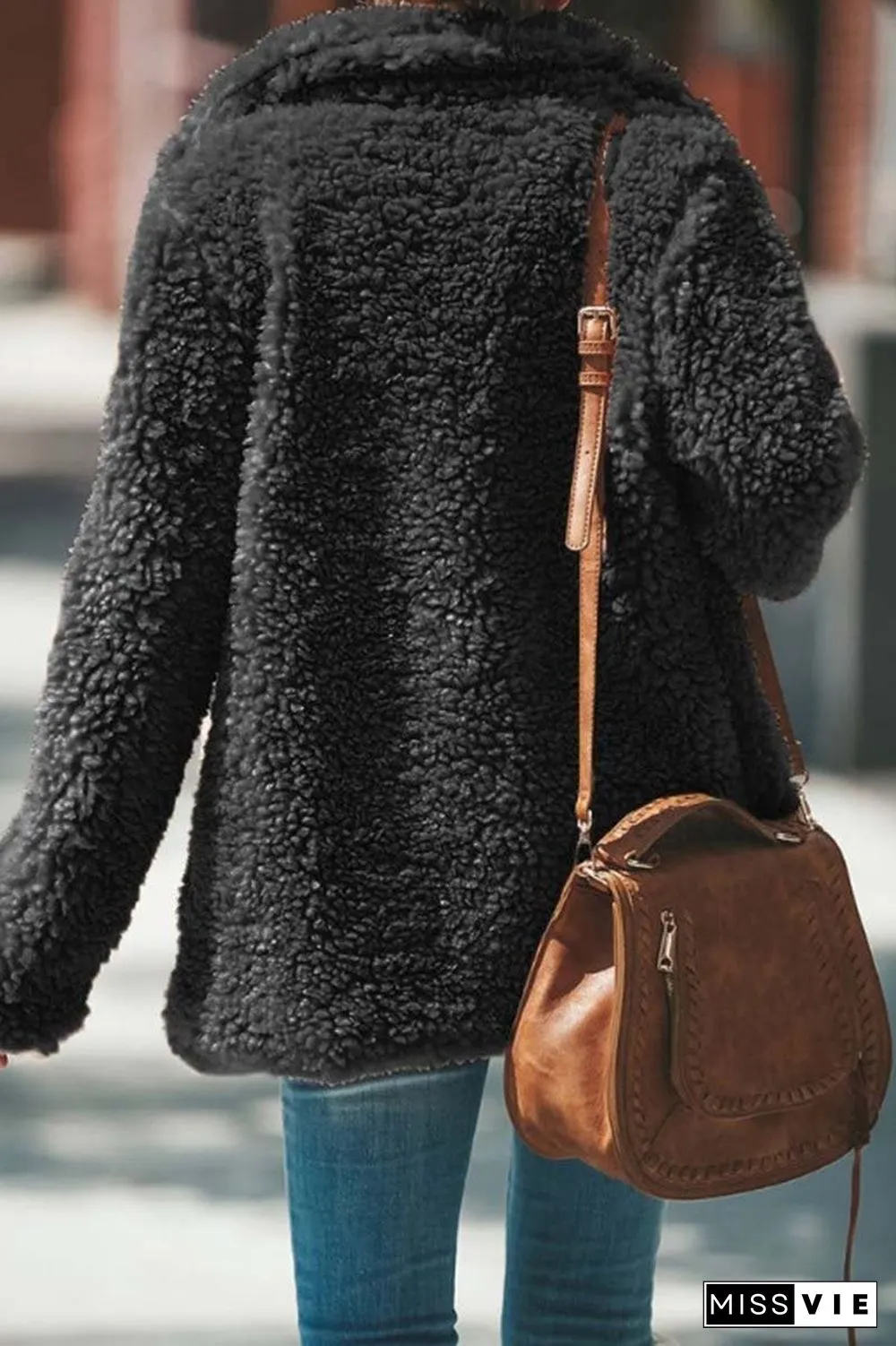 Winter Plush Coat Cardigan