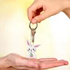 DIY Diamond Painting Keychain-5pcs/Set Rabbit Bag Keychain Jewelry Gift