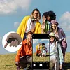 Wireless Camera Remote Control with Zoom for iPhone & Android BT Camera Remote Shutter Smartphone BT Clicker for Photo & Video