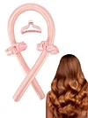Heatless Curling Rod 4 Pcs. No Heat/Silk Ribbon/Curling Rod/Hair Roller Curls