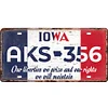 U.S. states - Car License(6*12Inch) - Garage