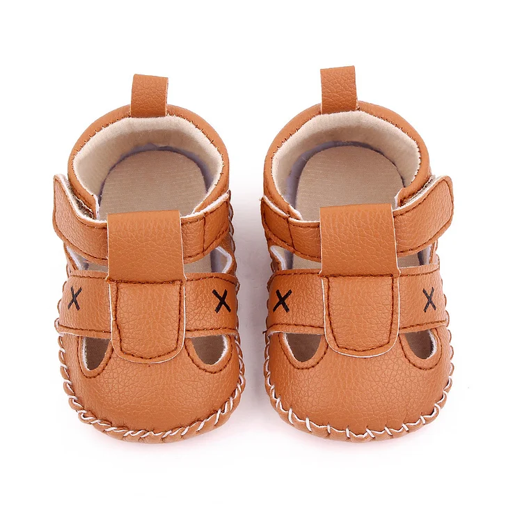 20"-22'' Two-Colors Handmade Leather Shoes Accessories for Reborn Baby Doll Boy Rebornartdoll® RSAW-Rebornartdoll®