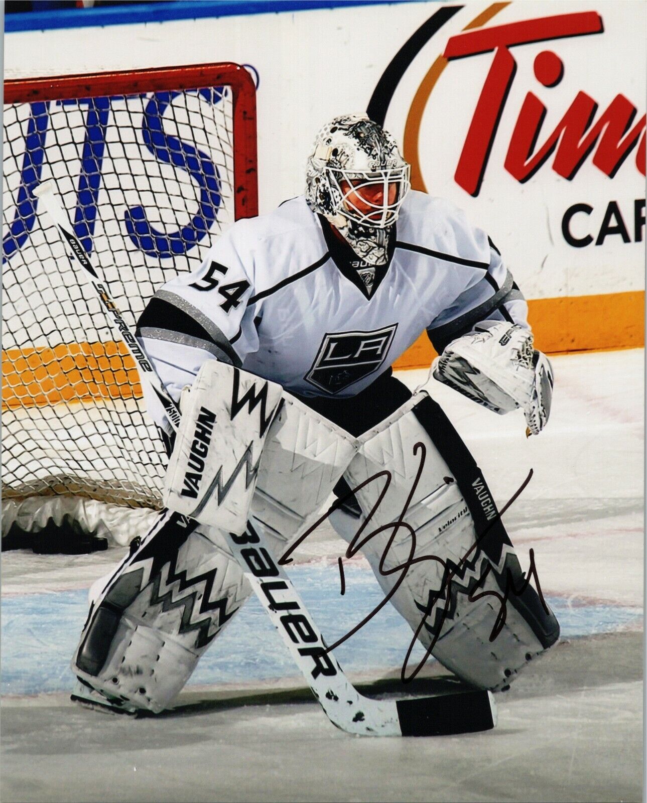 ~~ BEN SCRIVENS Authentic Hand-Signed LOS ANGELES KINGS