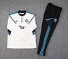 2023/2024 Manchester United Half-Pull Training Suit Off-White Football Shirt 1:1 Thai Quality Set love fball