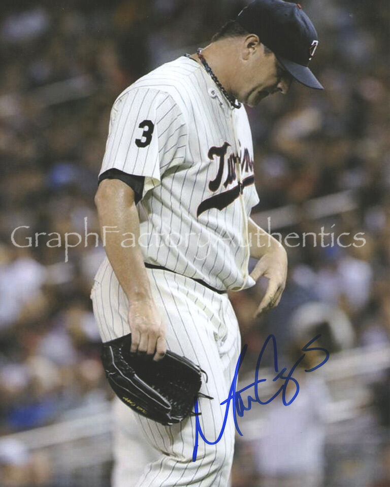 Matt Capps MN Minnesota Twins Auto Signed 8x10 Photo Poster painting COA GFA