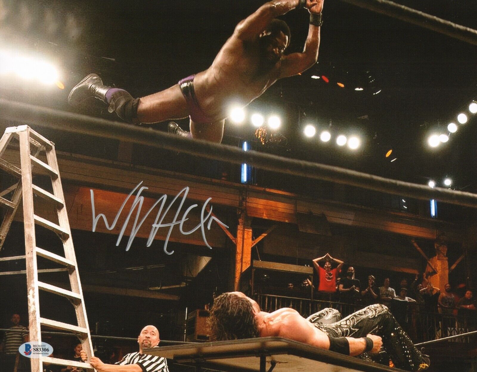 Willie Mack Signed 11x14 Photo Poster painting BAS COA Lucha Underground Impact Pro Wrestling 06