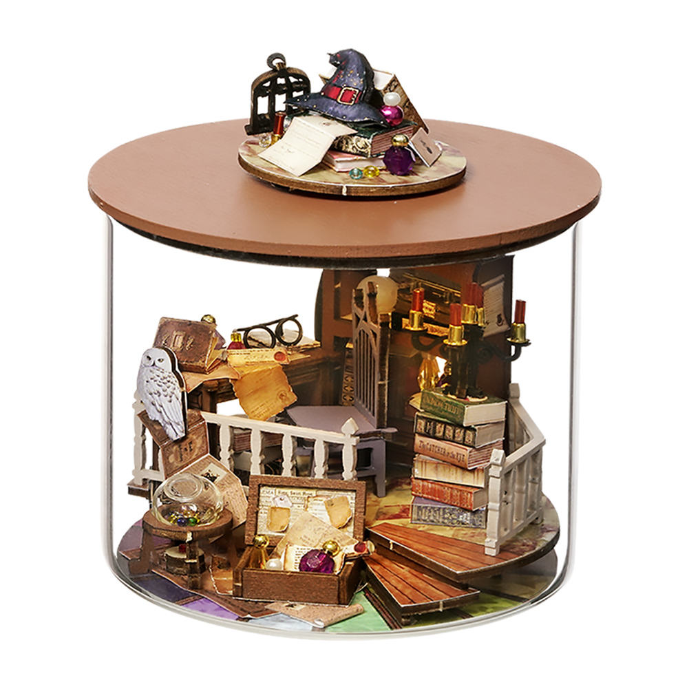 3D Doll House Diorama Toys DIY Handmade Miniature Dollhouse Furniture Model Kit