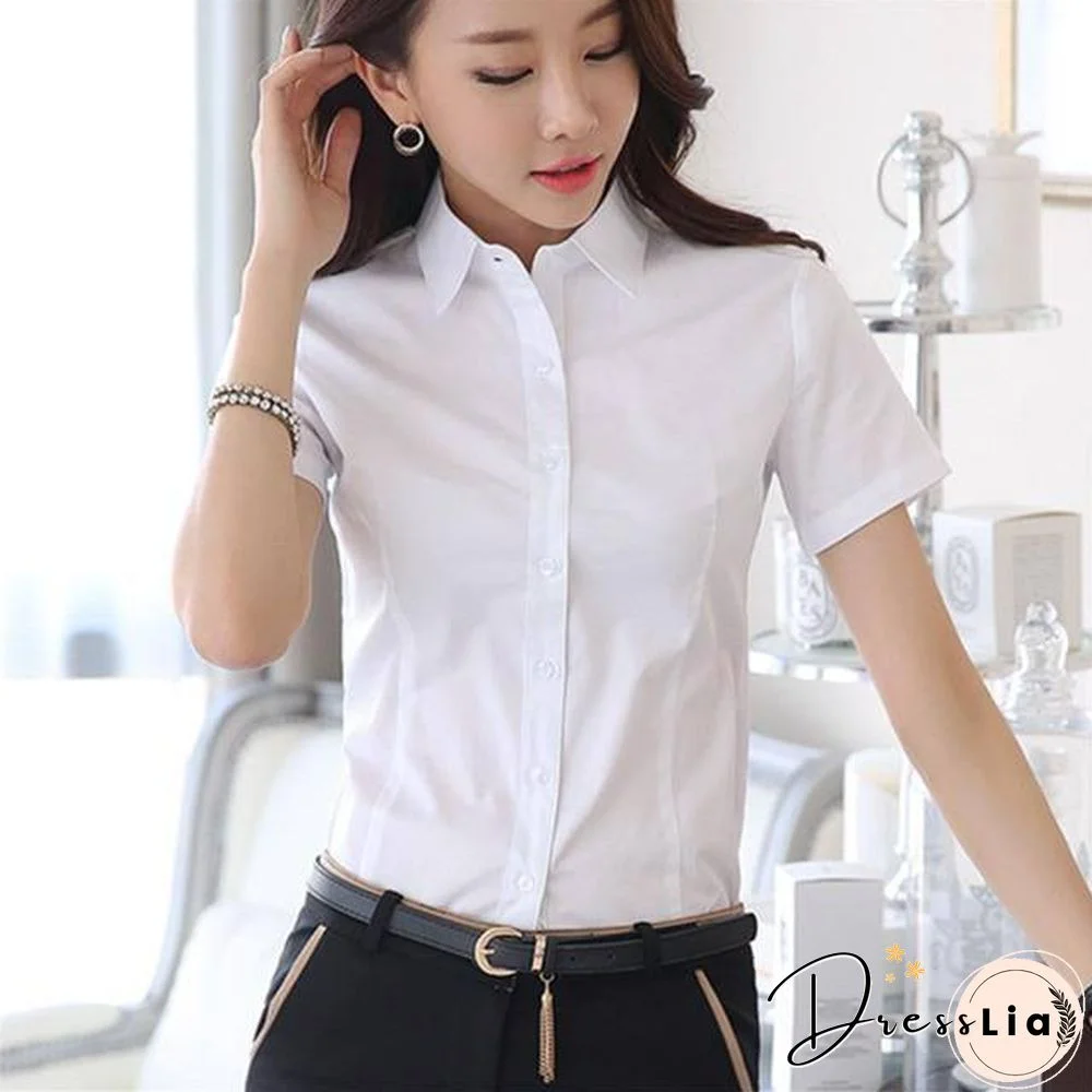 Women Shirts Elegant Women Cotton Blouses Shirt Plus Size Korean Fashion Woman White Shirts Blusas Mujer De Moda Women Tops