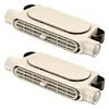 2Pcs Car Interior Rear Headrest Fan 3 Speeds Adjustable Car Interior Accessories