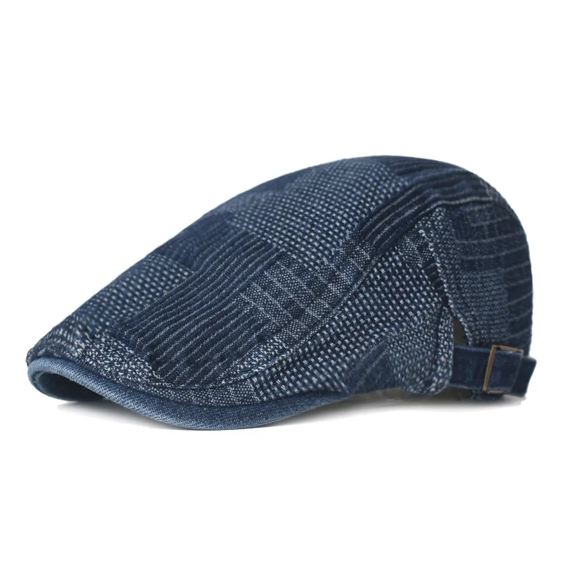 Retro Fashion Versatile Denim Beret